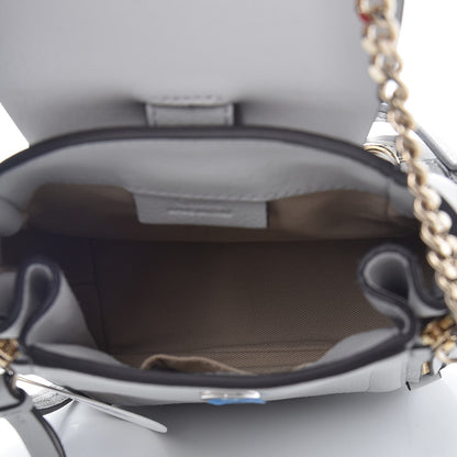 Chloe Suede Calfskin Mini Faye Backpack Airy Grey 5 of 8