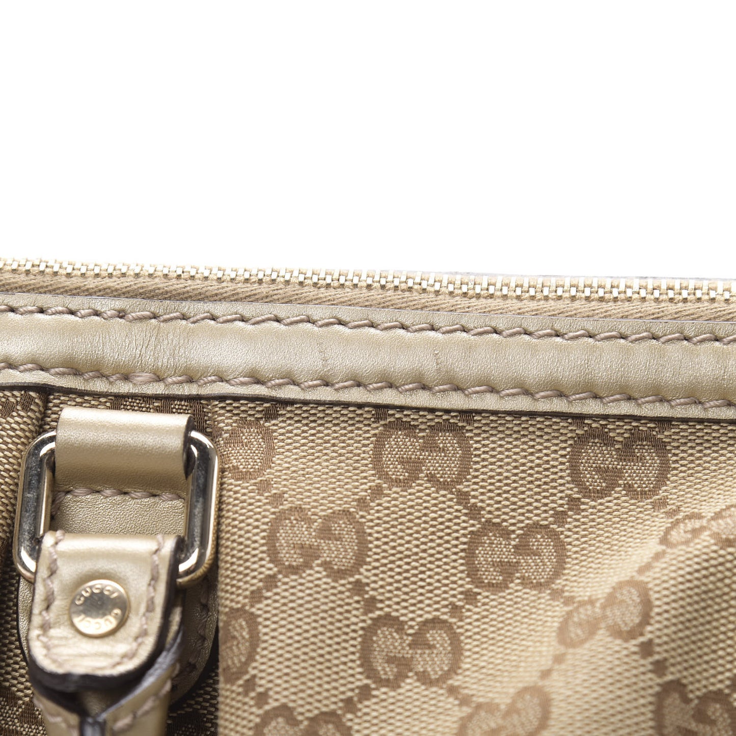 Monogram Medium Sukey Top Handle Bag Golden Beige