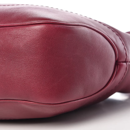 Gucci Calfskin Medium Jackie Shoulder Bag Burgundy 15 of 17