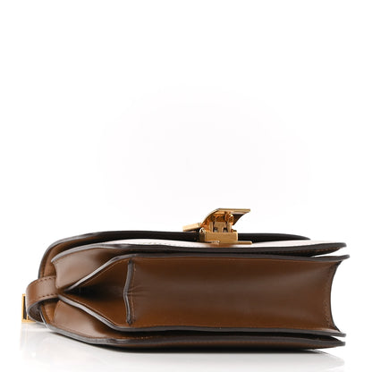 Celine Box Calfskin Small Classic Box Flap Bag Camel 4 of 10