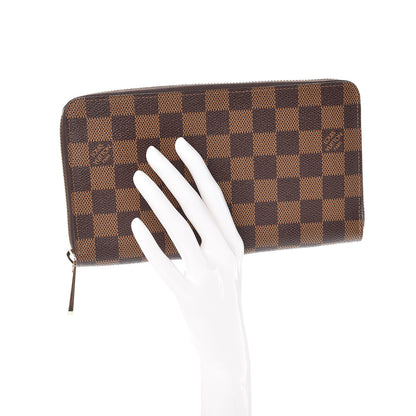 Louis Vuitton Damier Ebene Zippy Organizer Wallet 2 of 8