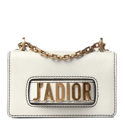 Christian Dior Calfskin J'Adior Chain Flap Bag Off White 1 of 11