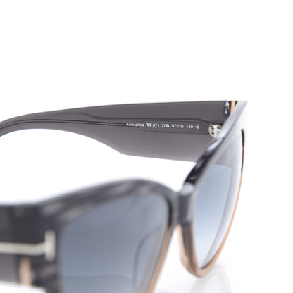 Tom Ford Anoushka Sunglasses TF371 Melange Grey Peach 5 of 8