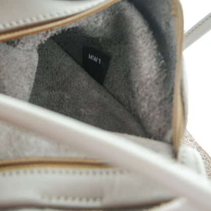 Mulberry Nappa Perforated Blossom Tote Taupe 9 of 9