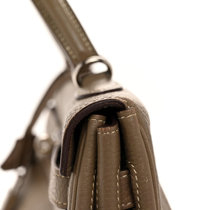 Hermes Togo Kelly Retourne 35 Etoupe 11 of 14