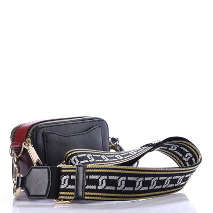 Marc Jacobs Saffiano Small Snapshot Camera Bag Black Multi 3 of 10