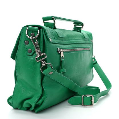 Proenza Schouler Lambskin Medium PS1 Satchel Aloe 3 of 14