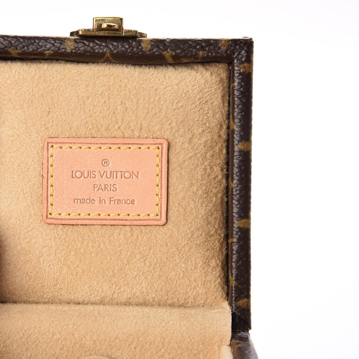 Monogram Ring Box Mini Trunk Case