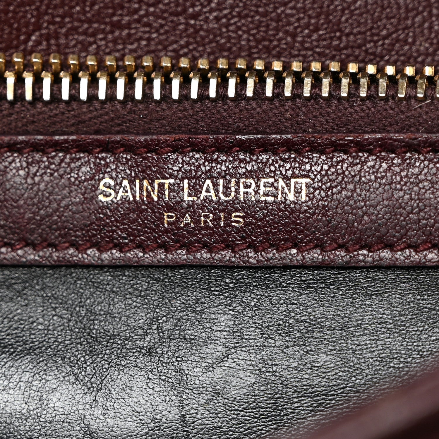 Saint Laurent Sheepskin Matelasse Chevron Monogram Medium College Bag Rouge Legion 7 of 12