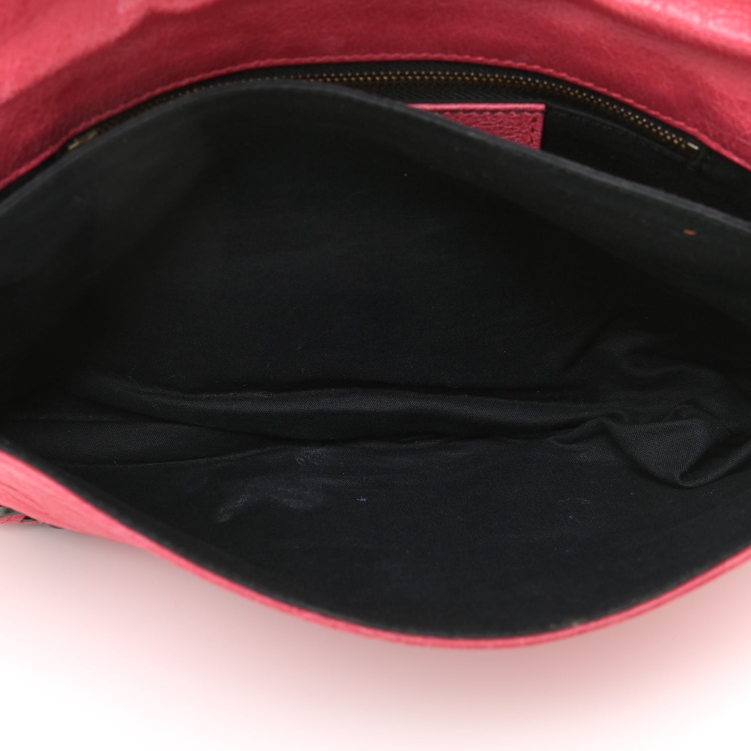 Balenciaga Agneau Classic Hardware Envelope Clutch Rose Thulian 6 of 11