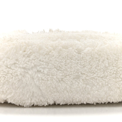 Prada Terry Cloth Triangle Pouch White Black 8 of 9