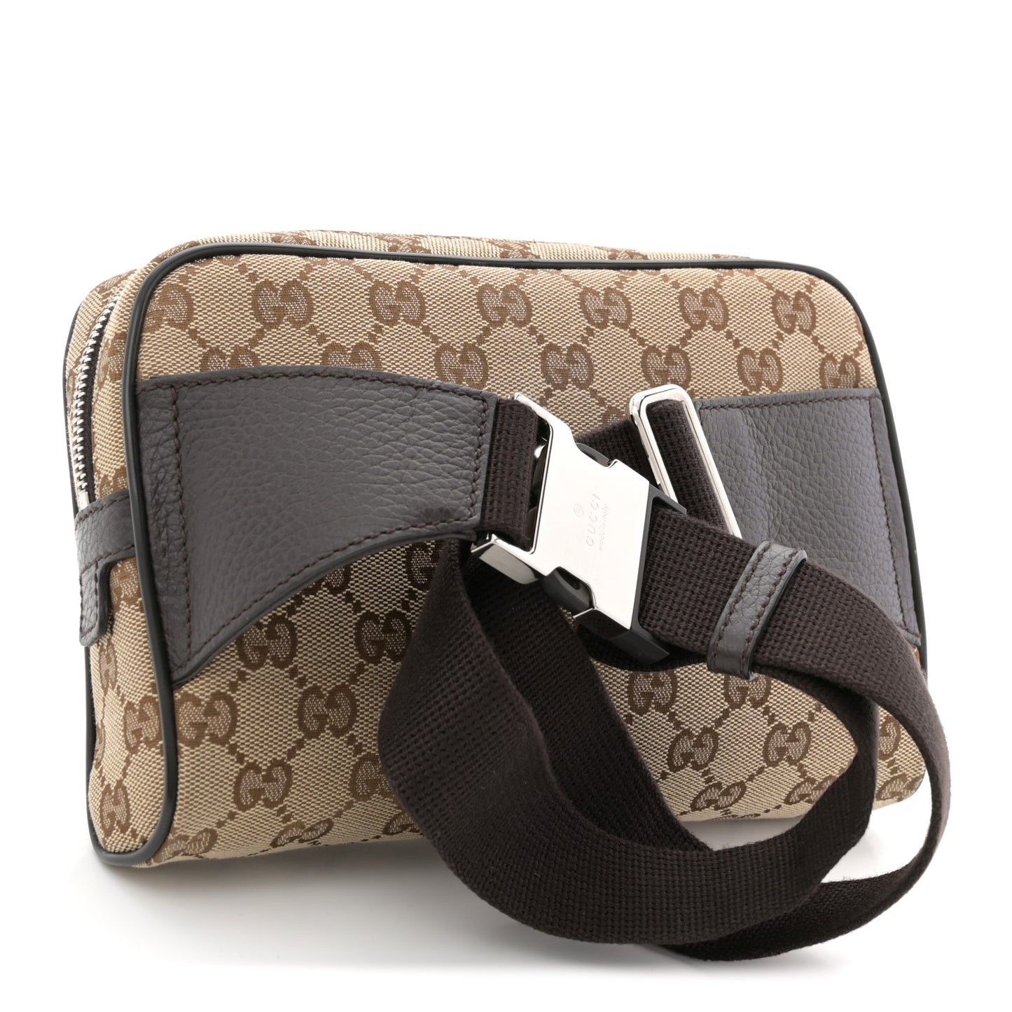 Monogram Belt Bag Dark Brown