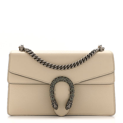Gucci Textured Calfskin Crystal Small Dionysus Shoulder Bag Mystic White 1 of 12
