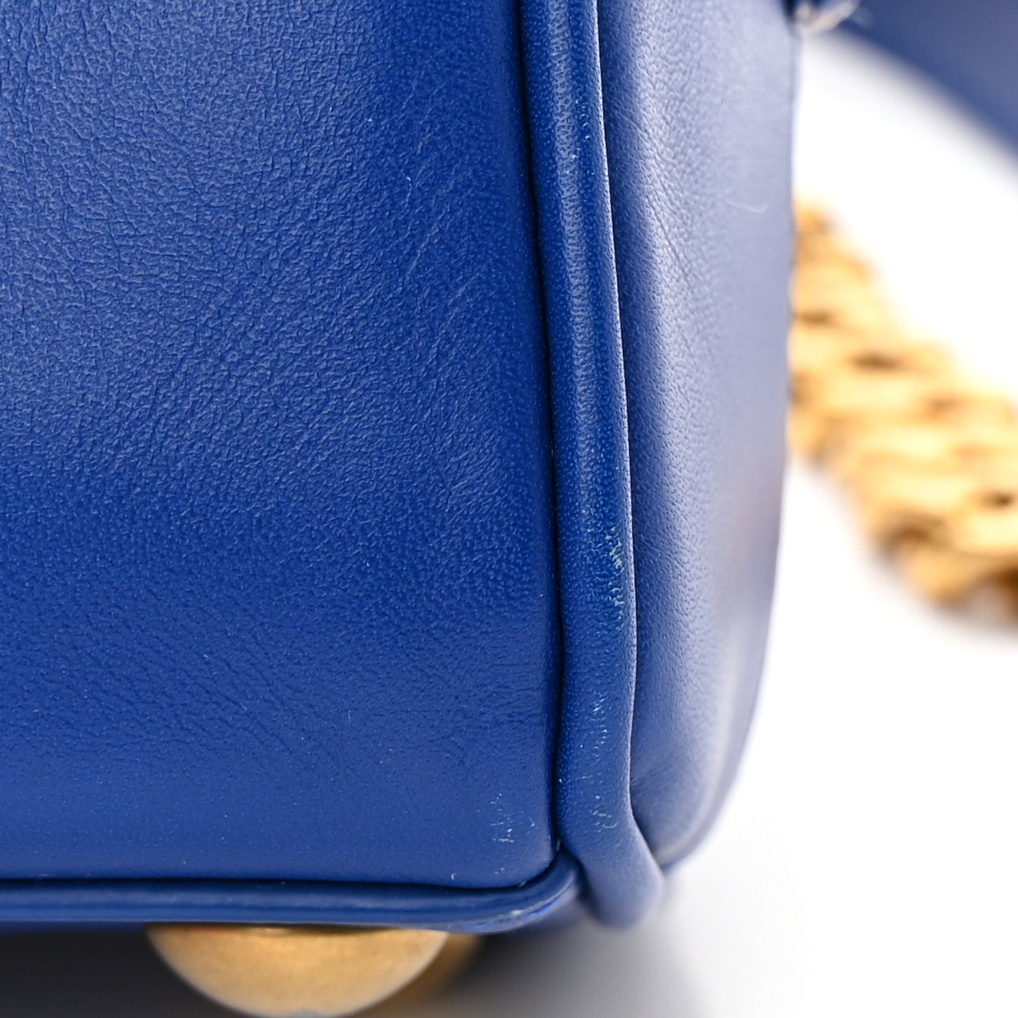 Calfskin Toy Classic Duffle Blue