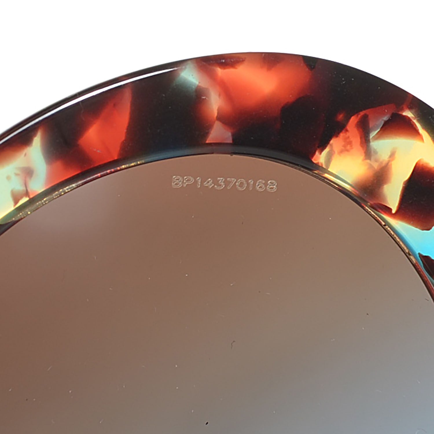 Prada Tortoise Shell Round Baroque Sunglasses SPR 27N 5 of 5