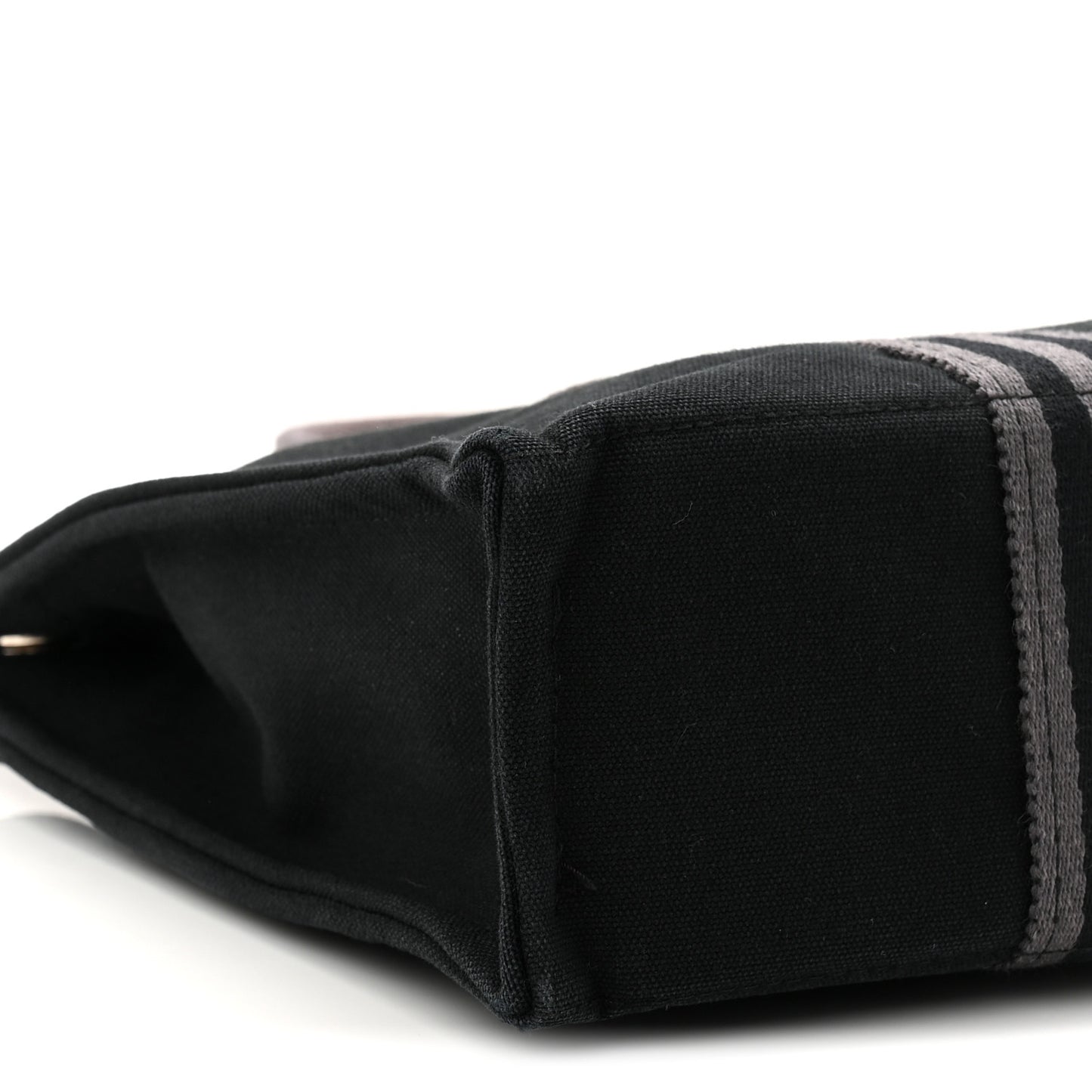 Canvas Herline PM Tote  Black