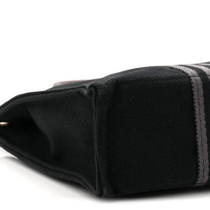 Hermes Canvas Herline PM Tote  Black 14 of 19