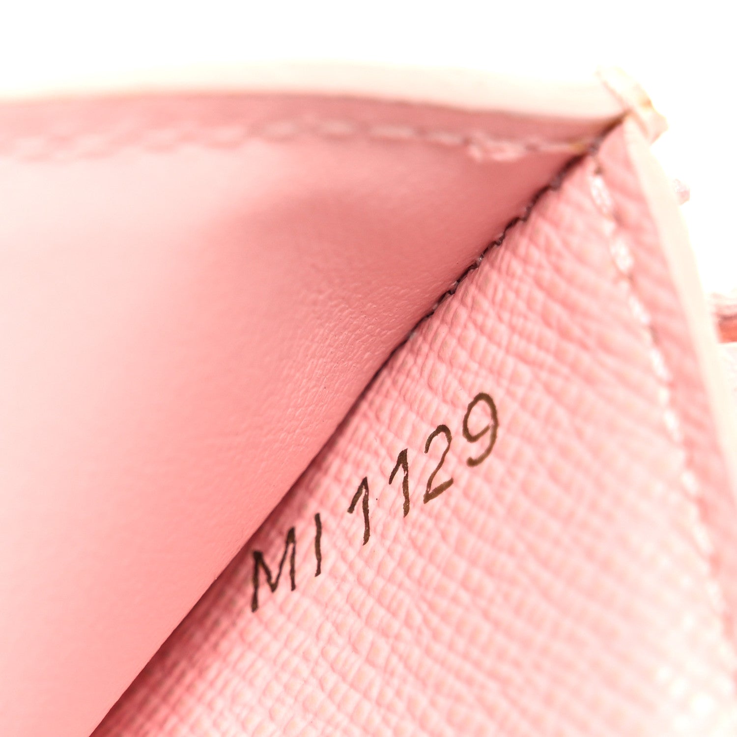 Louis Vuitton Damier Azur Zoe Wallet Rose Ballerine 7 of 7