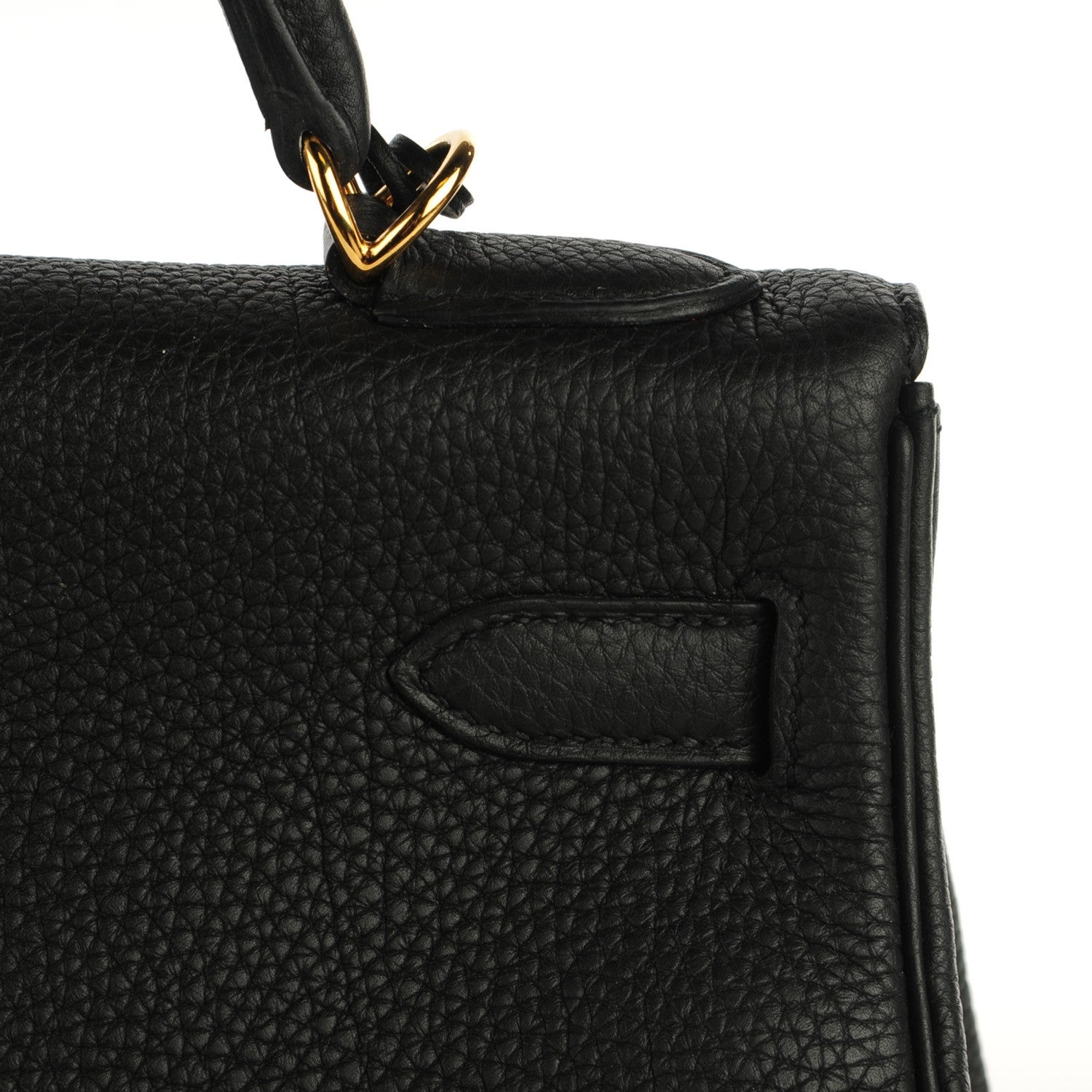 Hermes Togo Kelly Retourne 32 Black 12 of 19