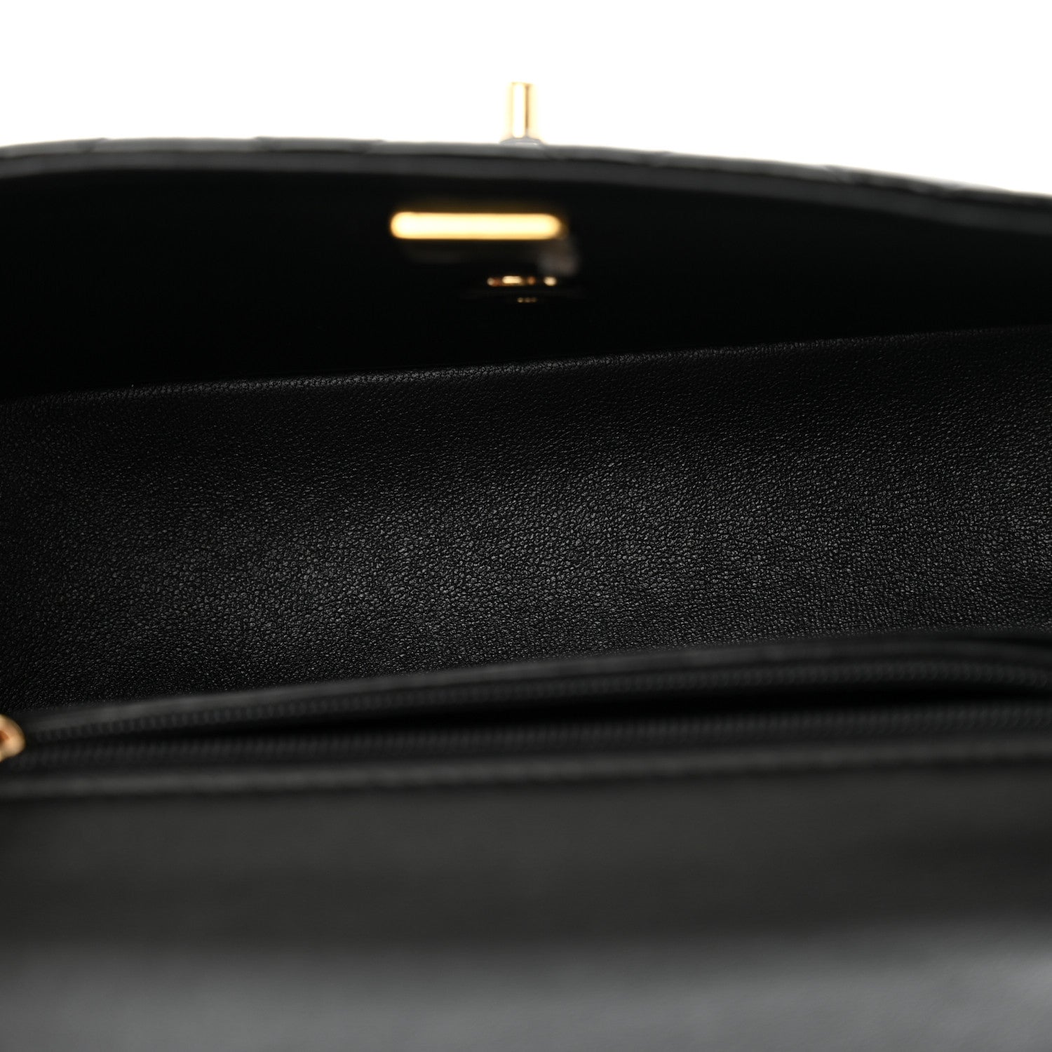 Chanel Patent Quilted Mini Top Handle Rectangular Flap Black 5 of 12