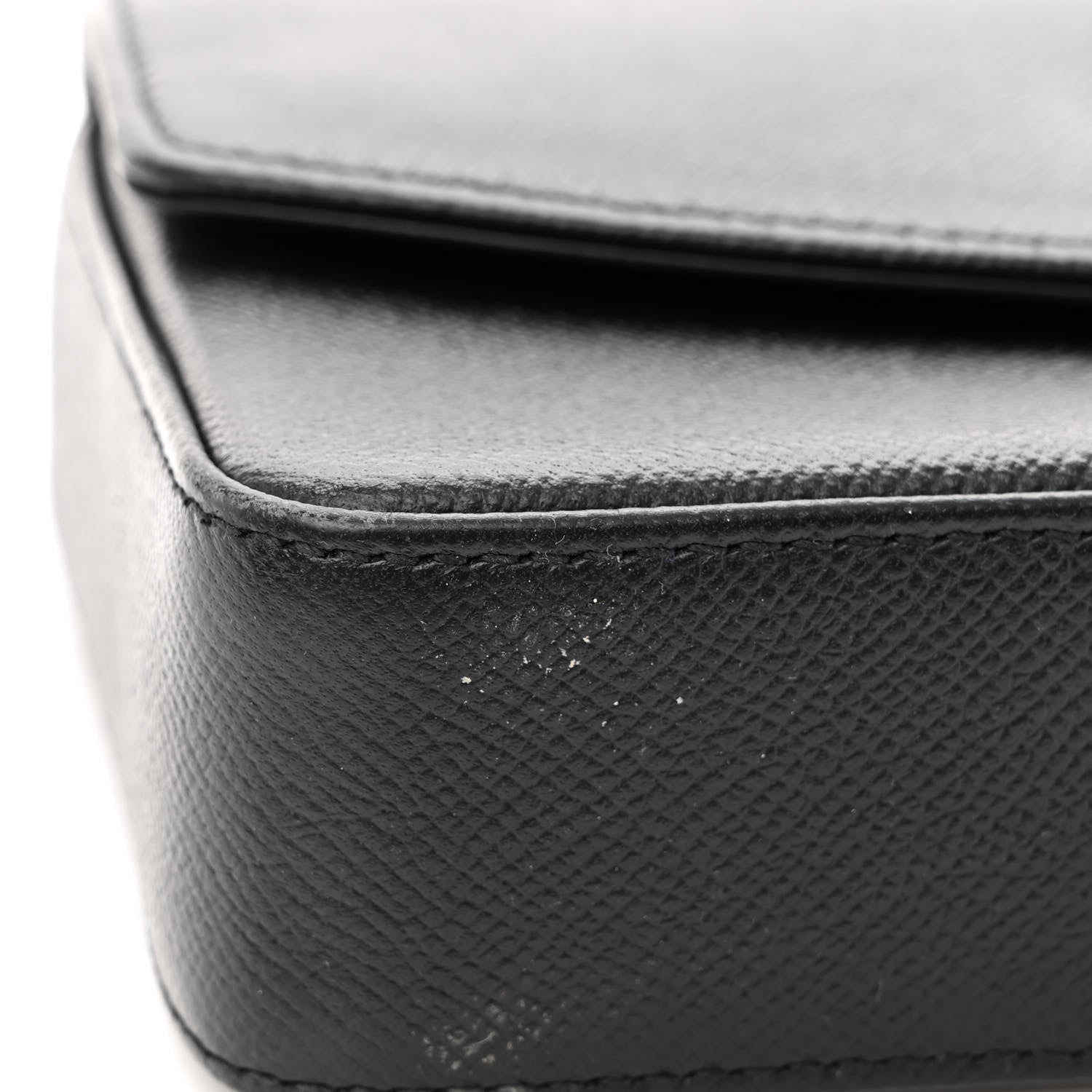 Balenciaga Calfskin BB Chain Wallet Black 10 of 10