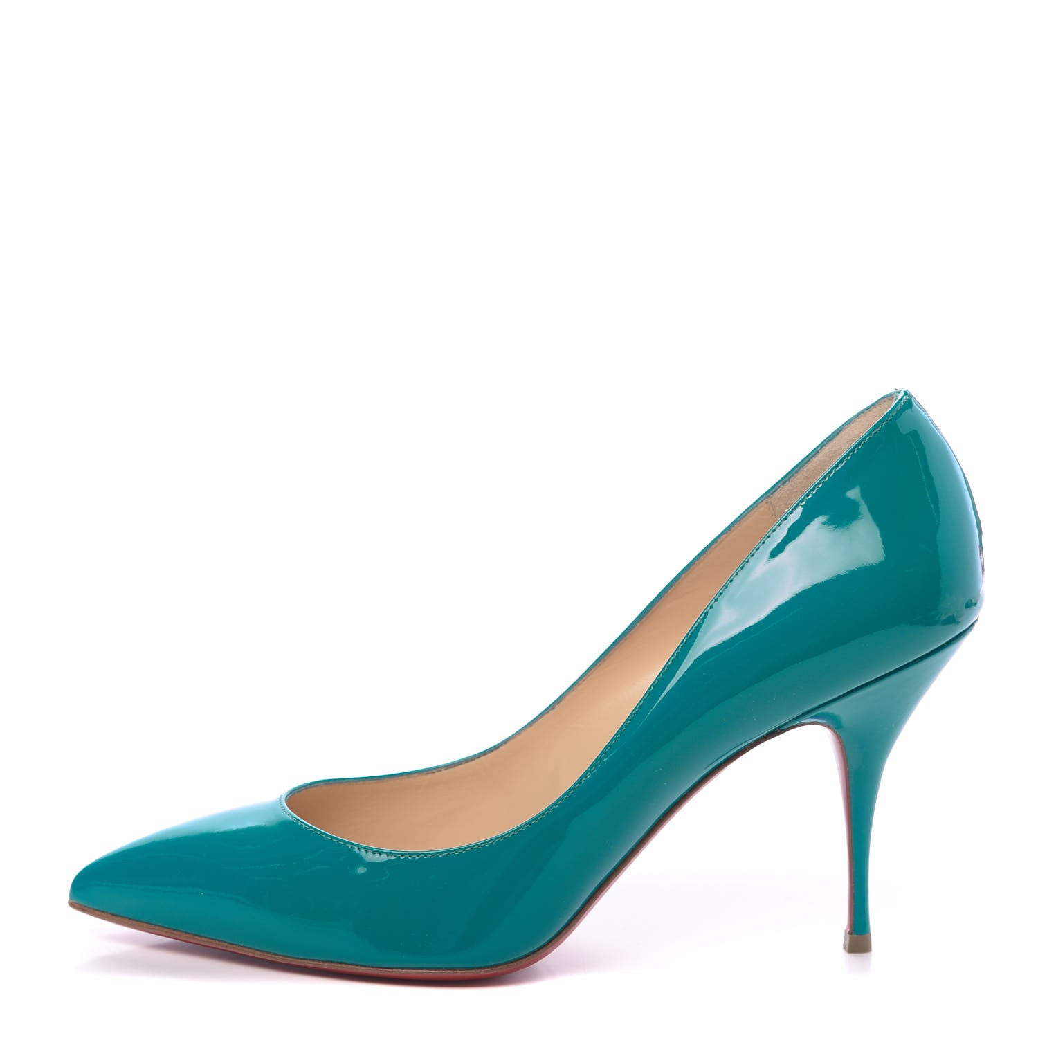 Christian Louboutin Patent Piou Piou 85 Pumps 40 Riviera 1 of 8