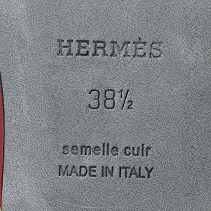 Hermes Nappa Jolly Ballet Flats 38.5 Rouge H Naturel 7 of 9