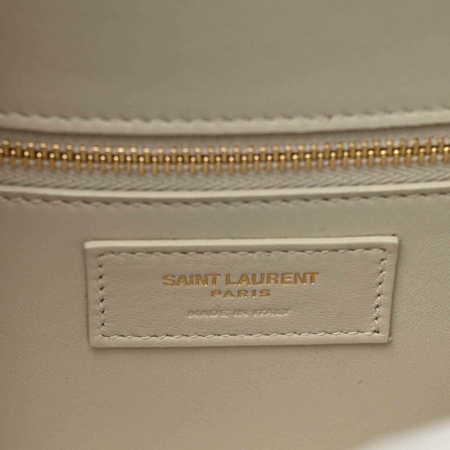 Saint Laurent Smooth Calfskin Carre Satchel Crema Soft 5 of 8