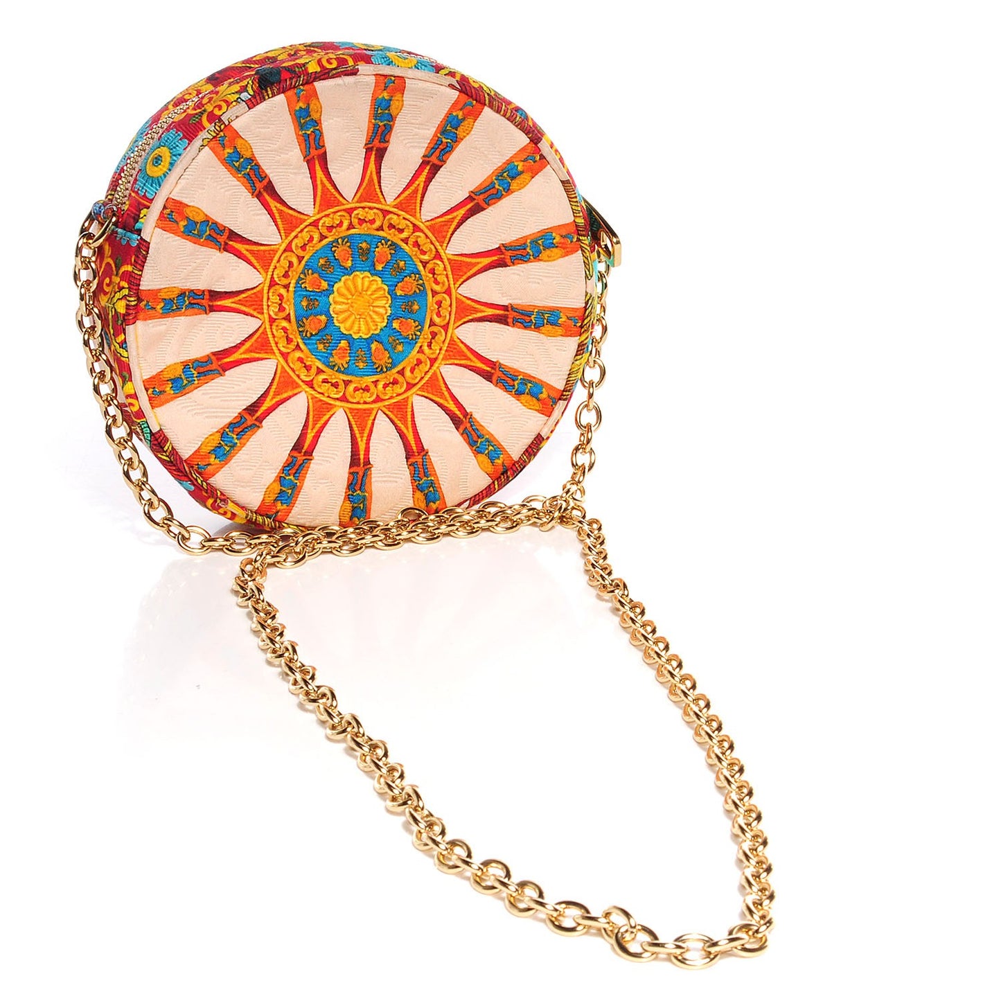 Brocade Floral Glam Crossbody Multicolor