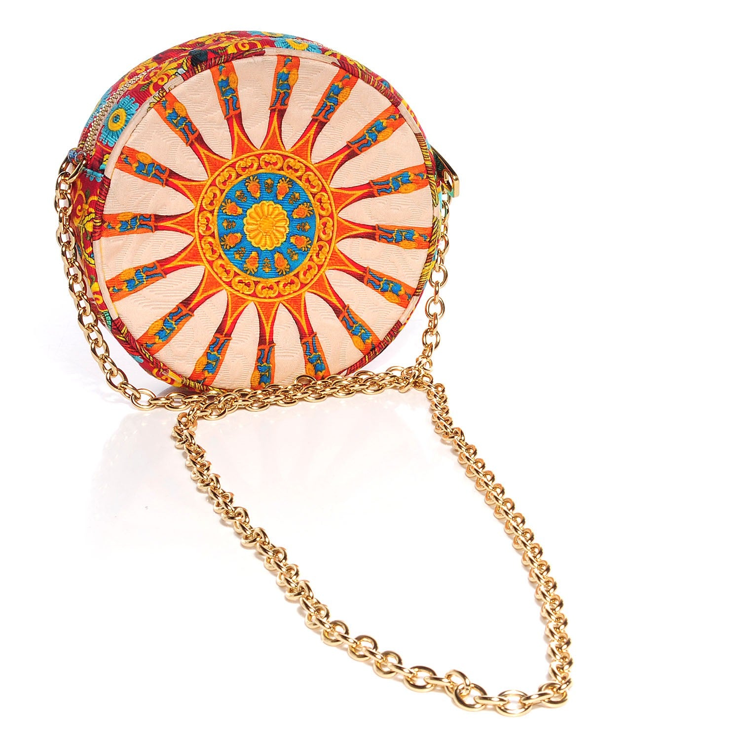 Dolce & Gabbana Brocade Floral Glam Crossbody Multicolor 3 of 6
