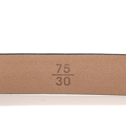 Chanel Caviar CC Logo Skinny Belt 75 30 Black 6 of 8