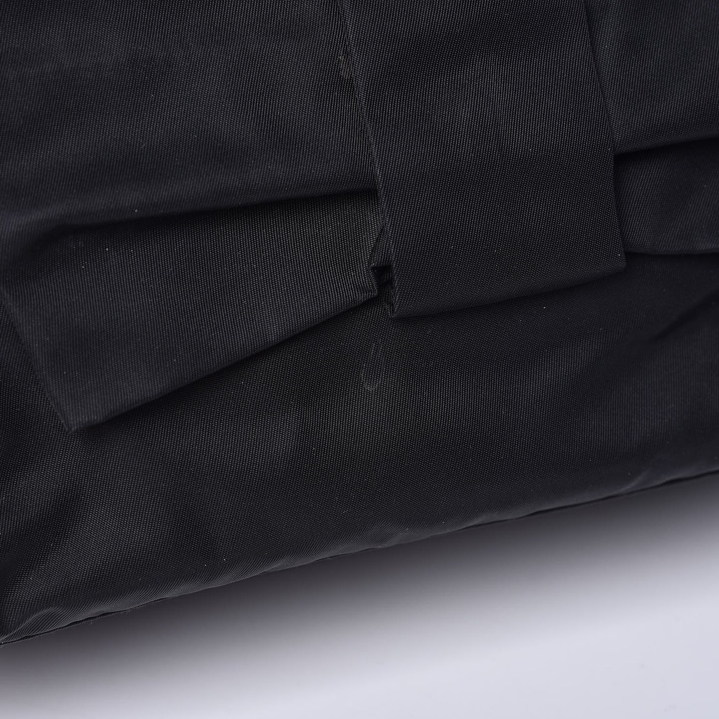 Nylon Fiocco Mini Bowler Black