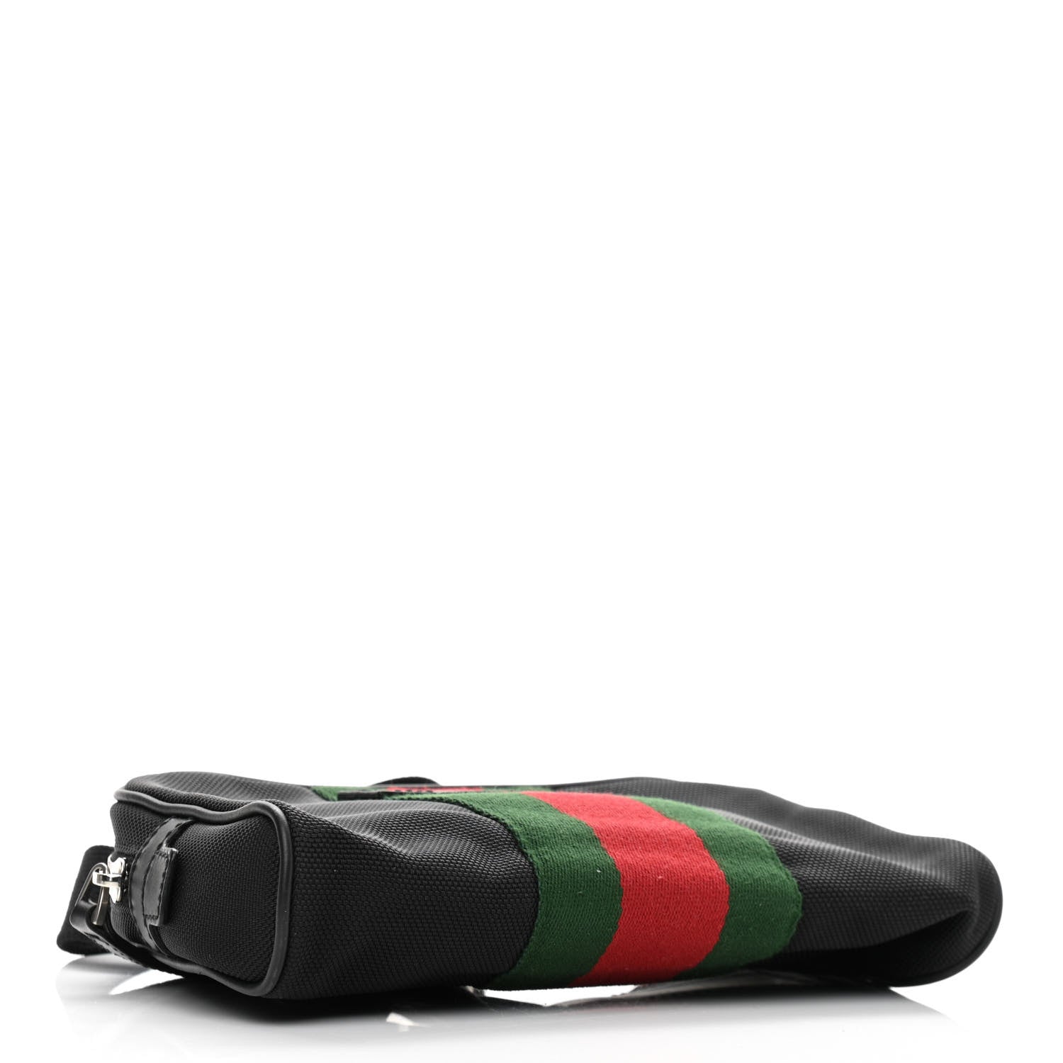 Gucci Canvas Web Slim Belt Bag Black 4 of 10