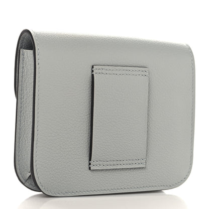 Hermes Evercolor Constance Slim Wallet Bleu Glacier 4 of 9