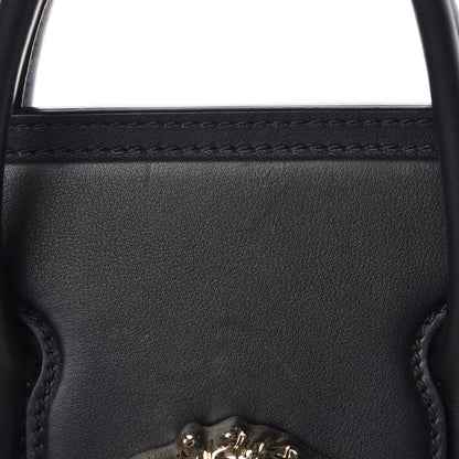Versace Calfskin Medium Palazzo Empire Bag Black 10 of 13