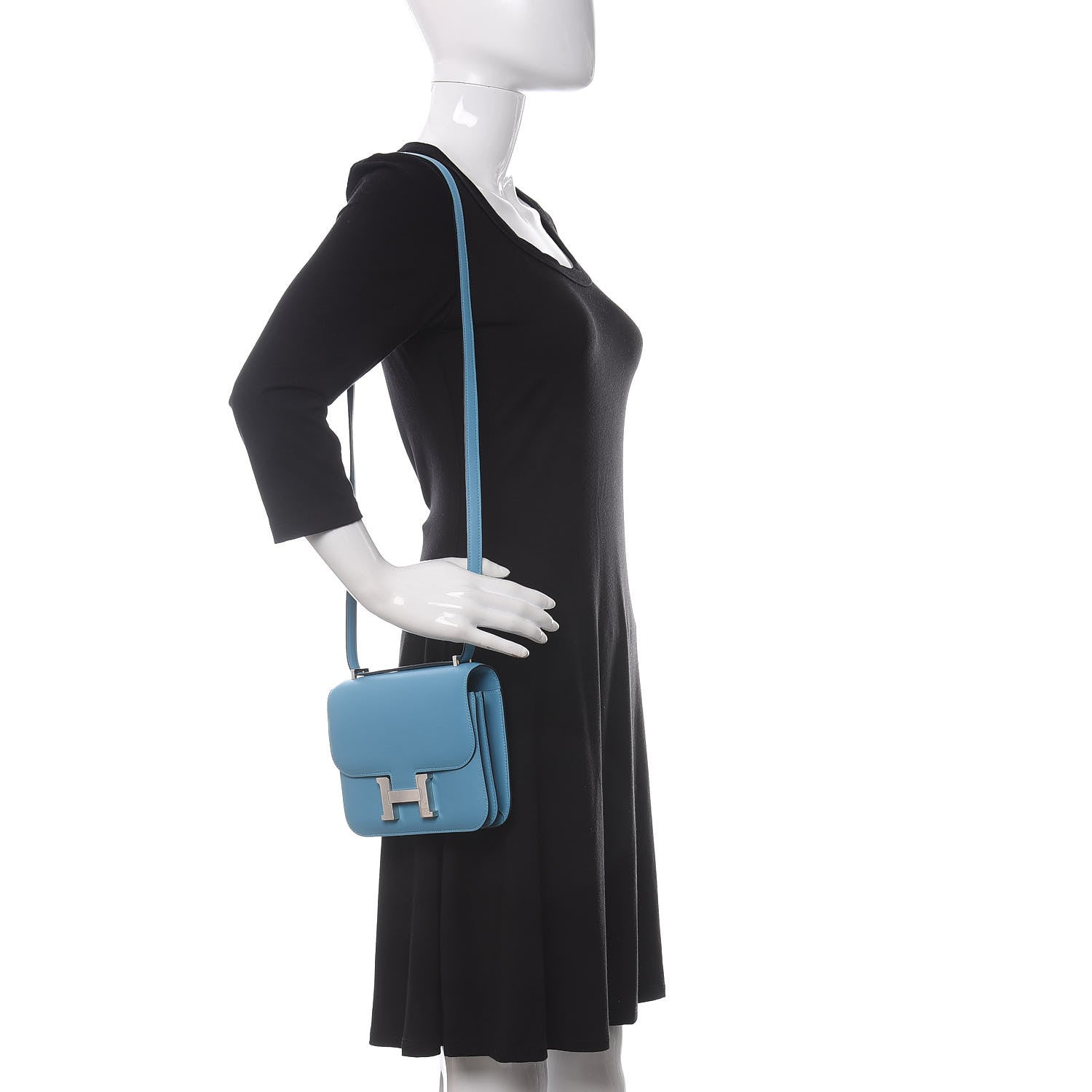 Hermes Swift Constance 18 Bleu Du Nord 2 of 20