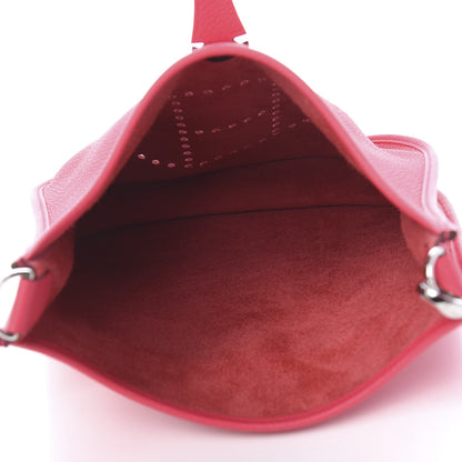 Hermes Taurillon Clemence Evelyne III PM Rose Extreme 5 of 10