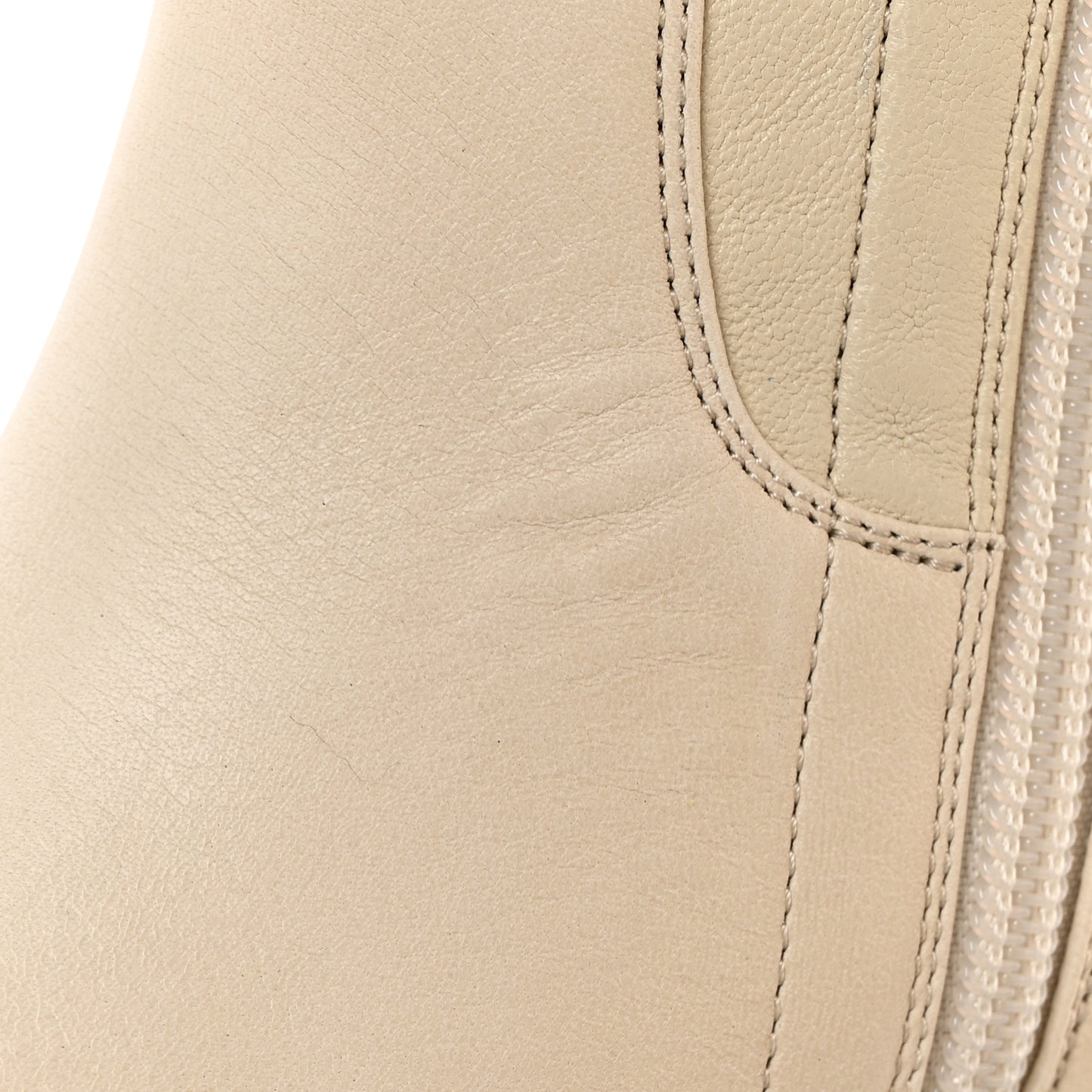 Calfskin The Lug 55mm Over The Knee Boots 39 Sea Salt