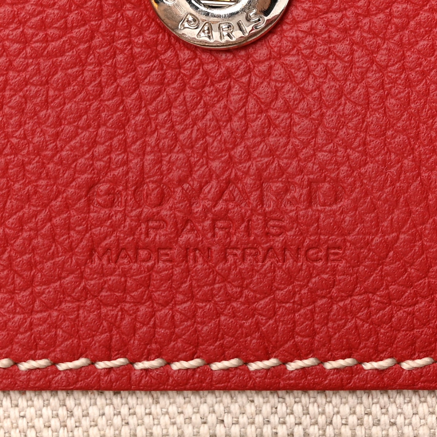 Goyardine Saint Louis PM Red