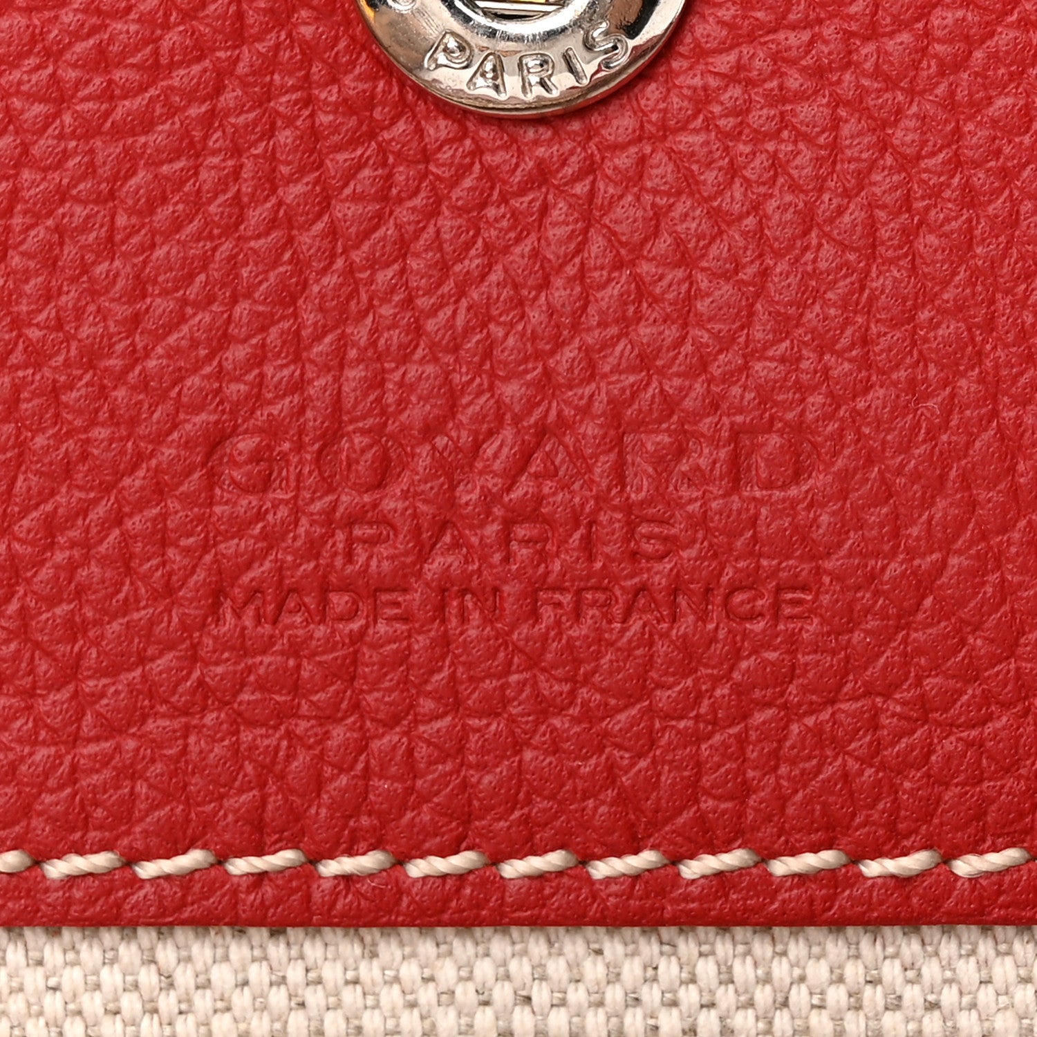 Goyard Goyardine Saint Louis PM Red 7 of 11