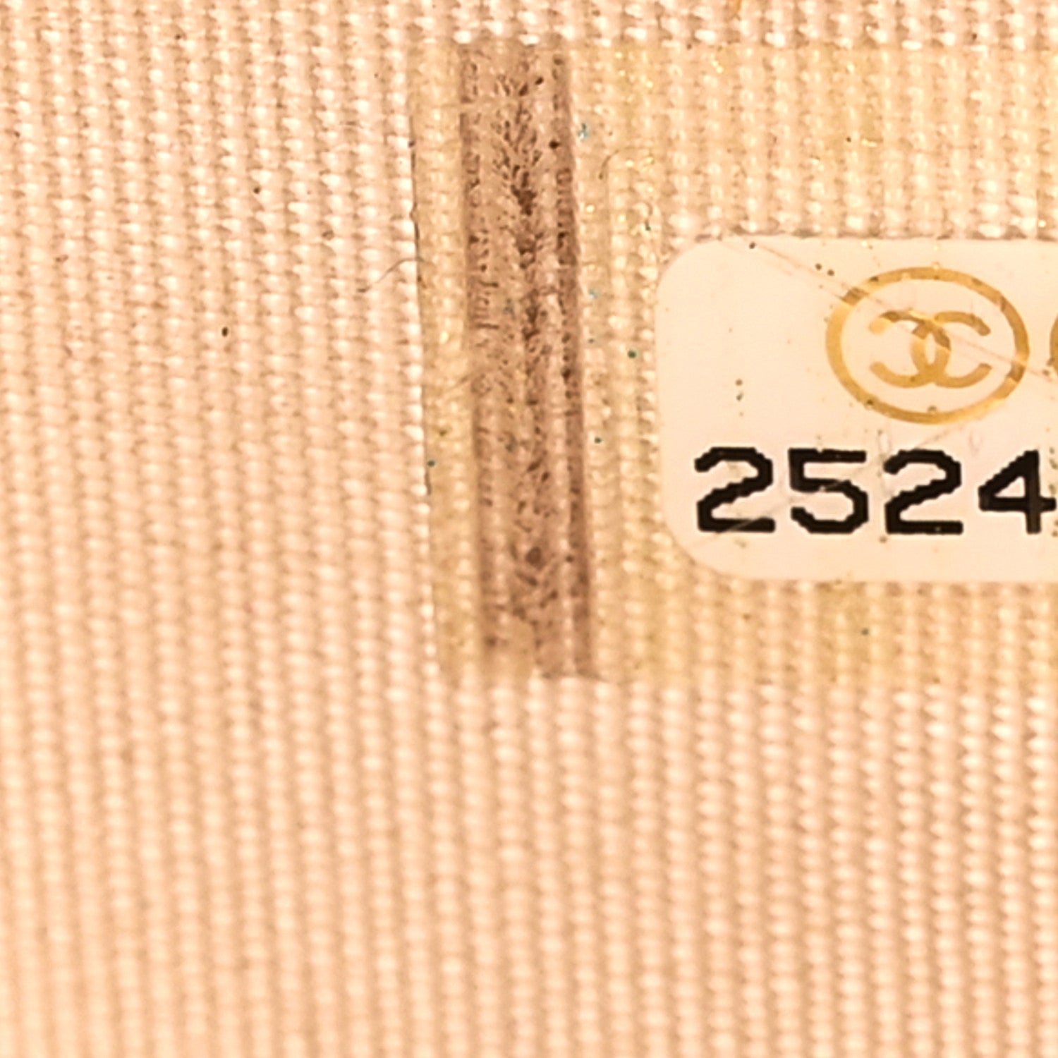 Chanel Canvas Small Deauville Clutch With Chain Light Beige 9 of 12
