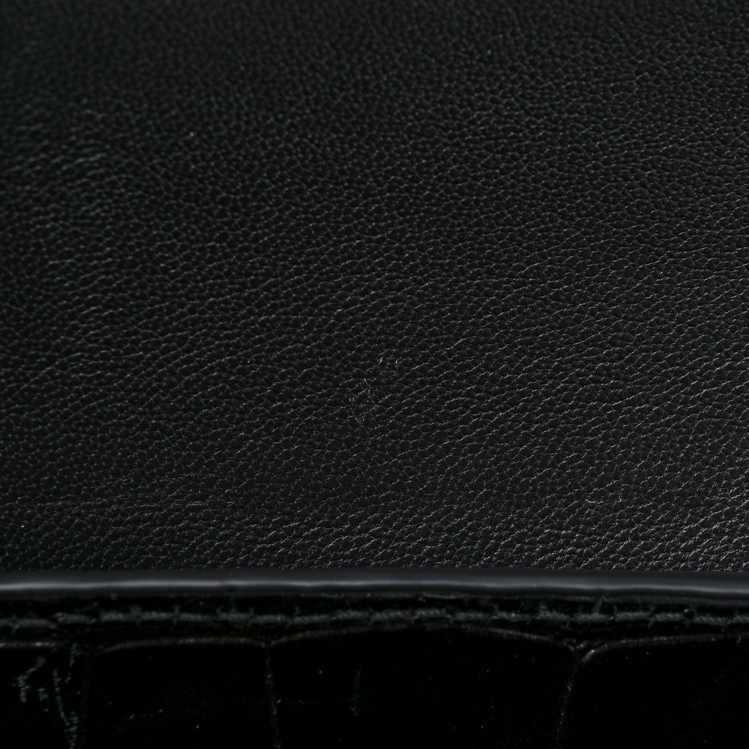 Balenciaga Shiny Super Supple Calfskin Crocodile Embossed Medium XX Flap Bag Black 12 of 12