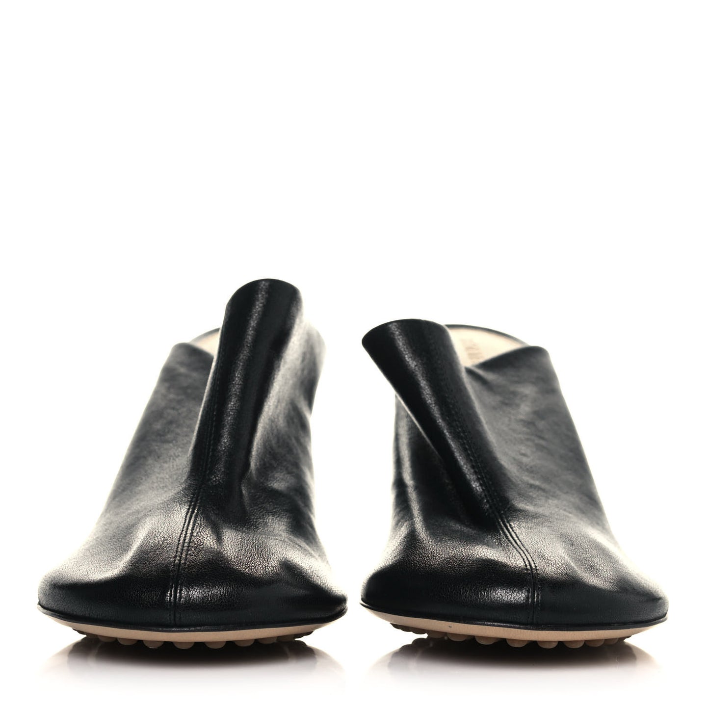 Stretch Nappa Dot Pumps 36 Black