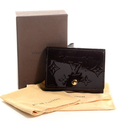 Louis Vuitton Vernis Business Card Holder Amarante 8 of 8