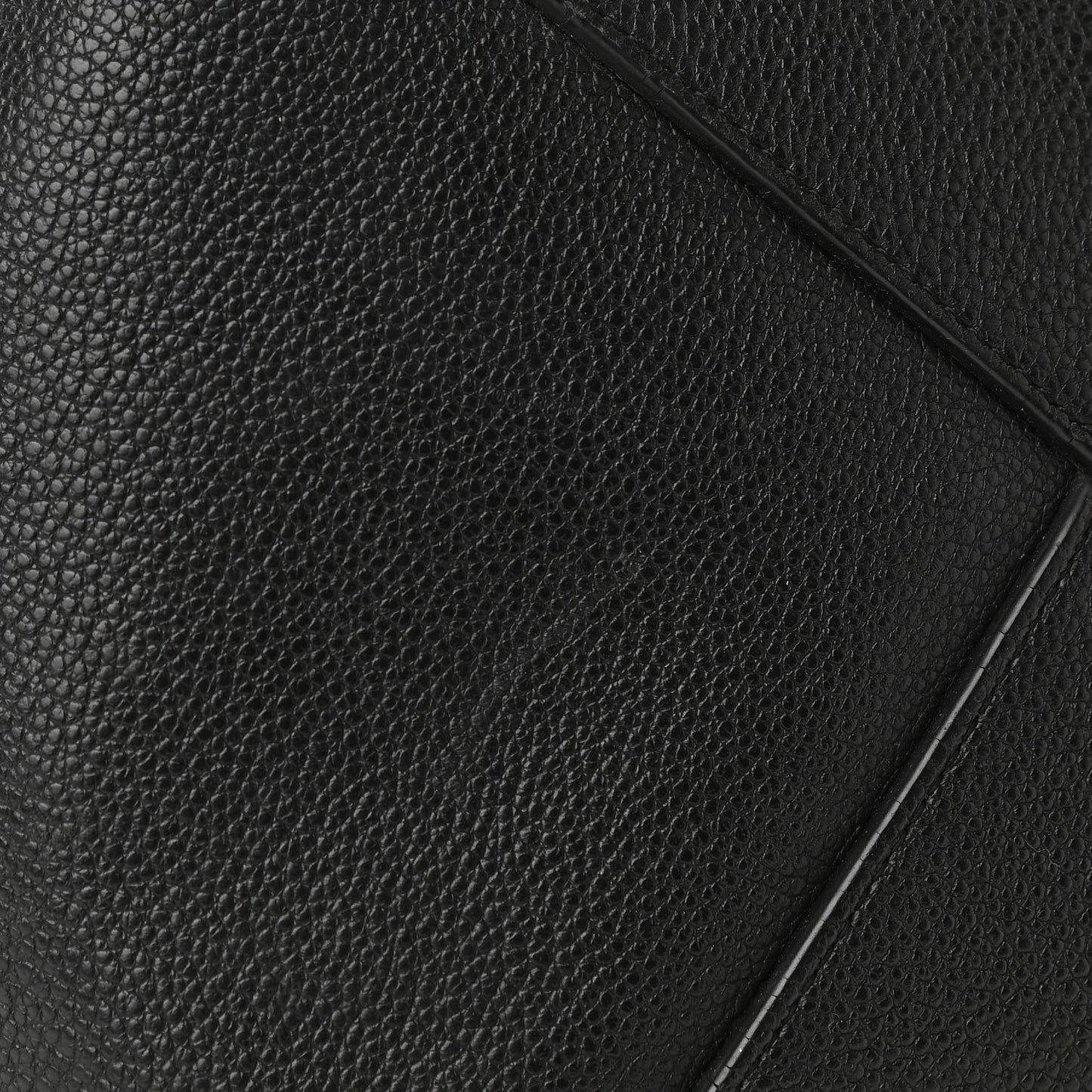 Soft Grained Calfskin Medium Cabas Phantom Black
