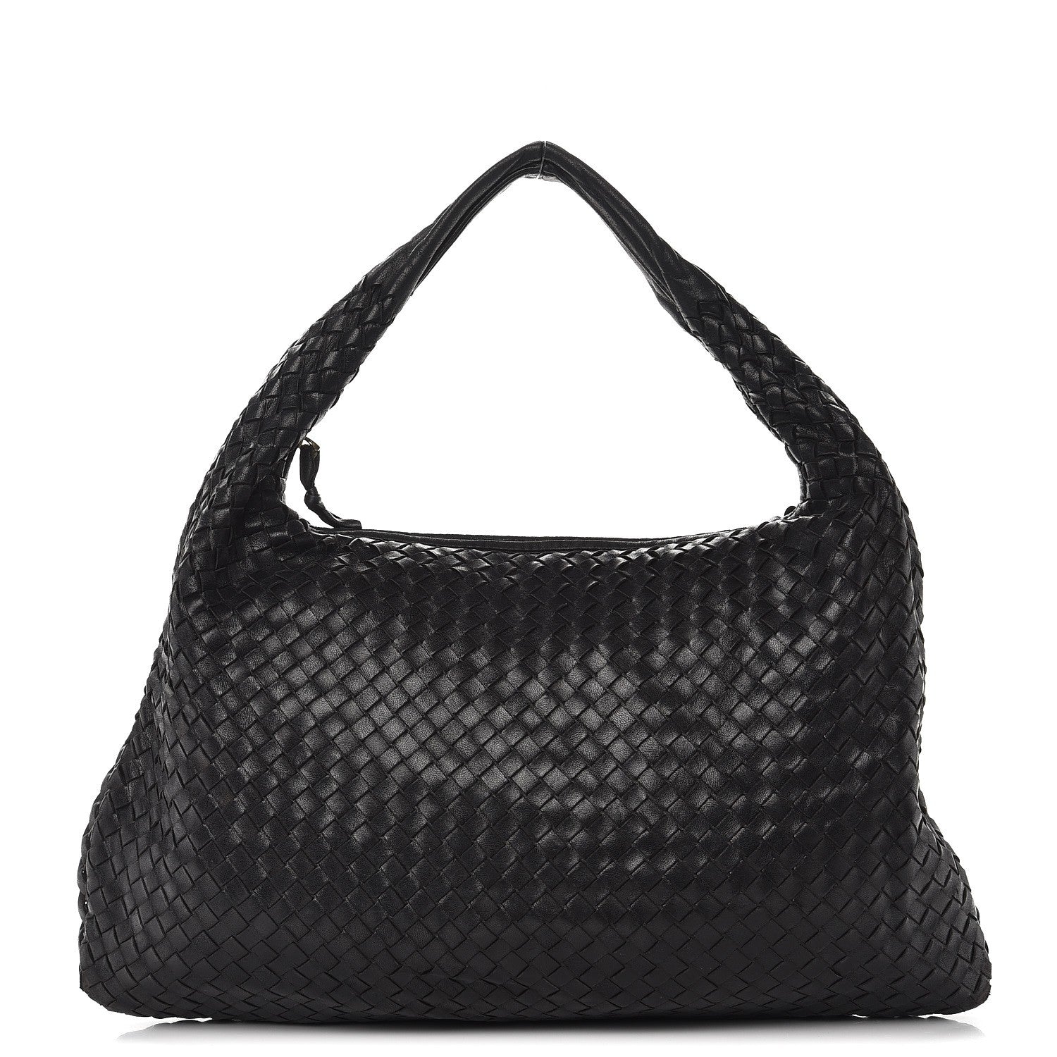Bottega Veneta Nappa Intrecciato Large Veneta Hobo Nero Black 1 of 14