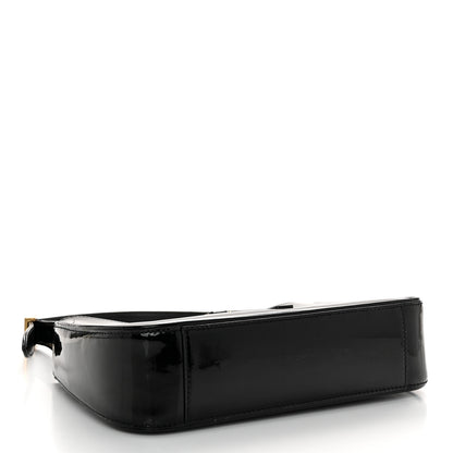 Saint Laurent Patent Le 5 A 7 Hobo Black 4 of 10