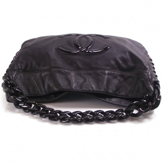 Chanel Leather CC Modern Chain Tote 7 of 12