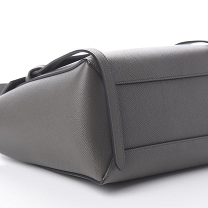 Celine Grained Calfskin Micro Belt Bag Grey 5 of 8