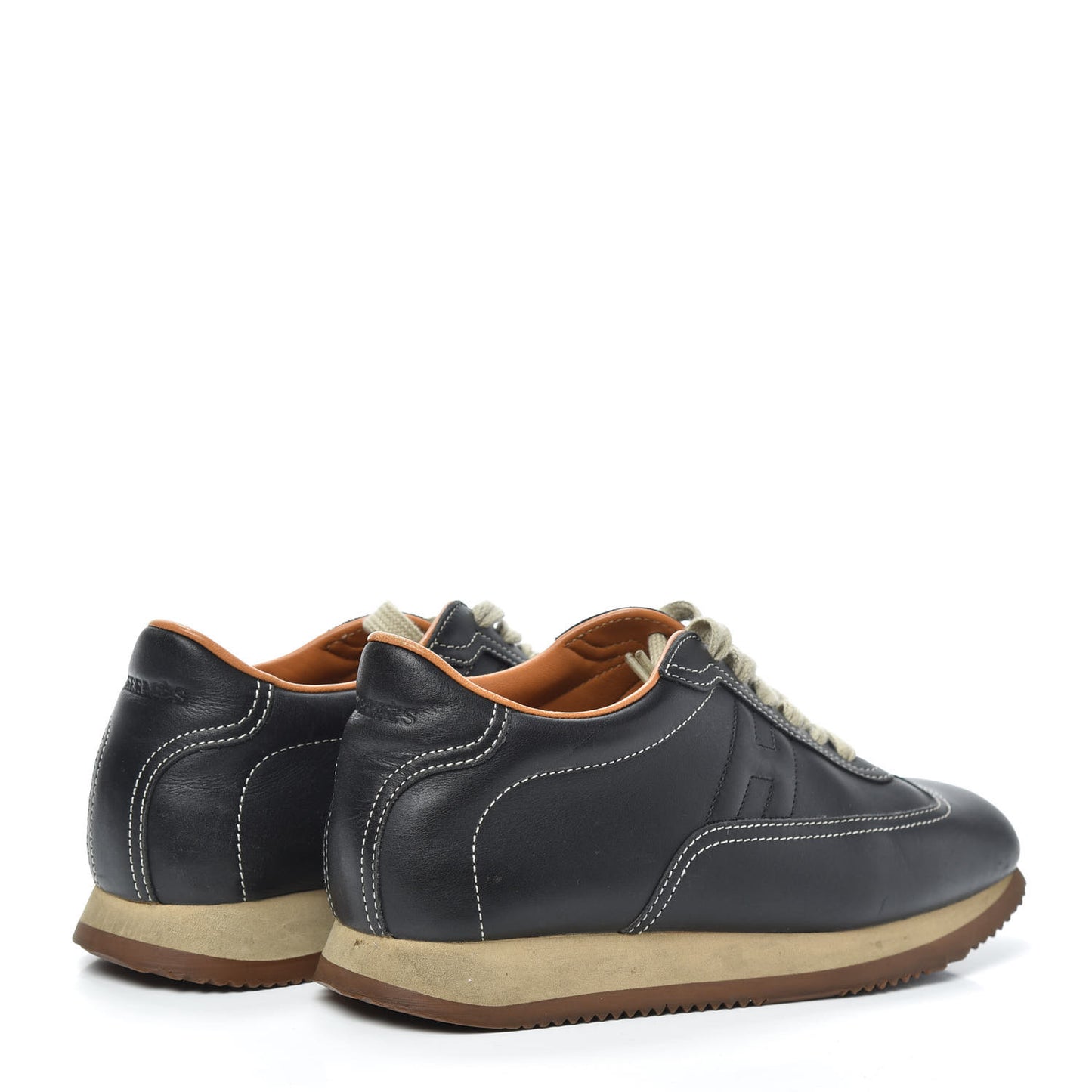 Calfskin Womens Quick Sneakers 37 Black